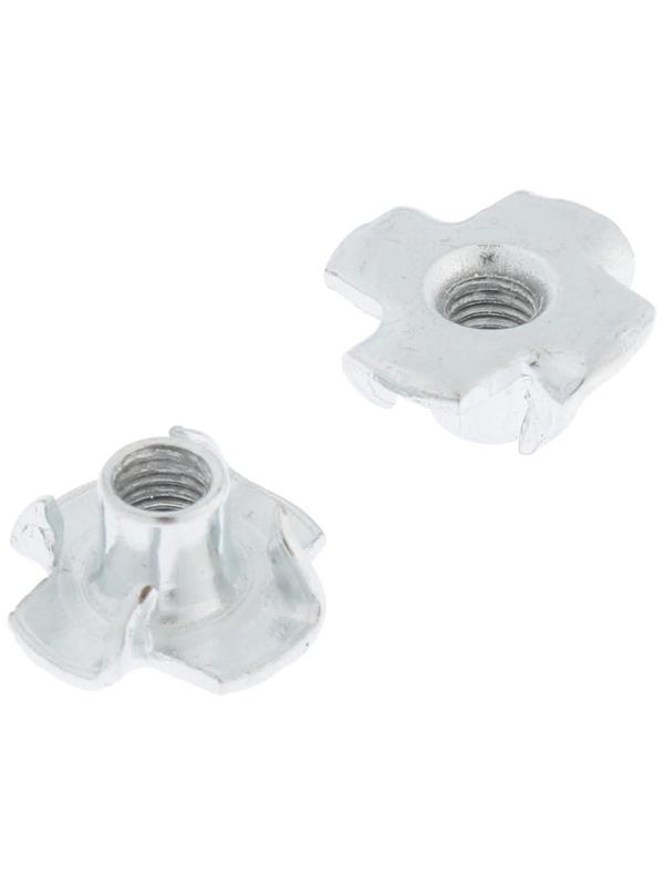 Гайка мебельная забивная Element, М5 мм, оцинкованная, на блистере 10 шт.