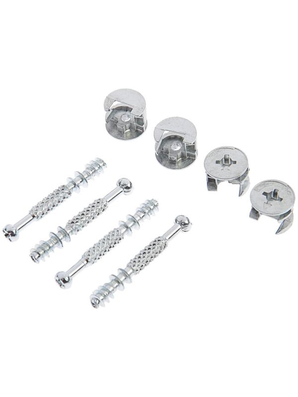 Набор №1 для стяжки фасада для ДСП Element, 16 мм, на блистере, 4 комплекта