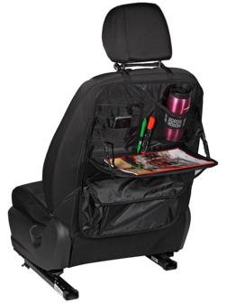 Накидка-органайзер, на спинку сиденья, со столиком, 59х40х25 см
