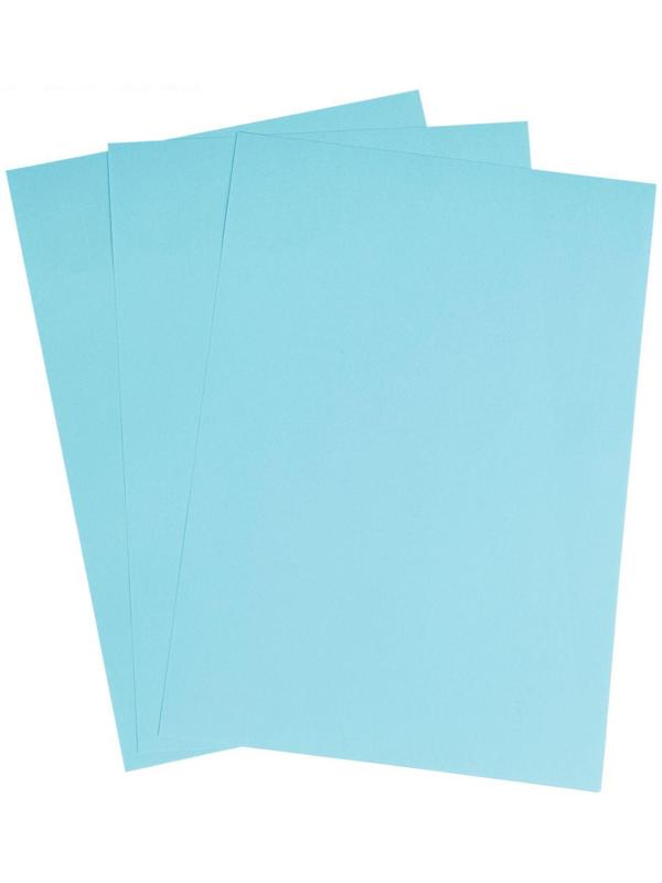 Бумага цветная А4, 100 листов Calligrata Интенсив, голубая, 80 г/м²