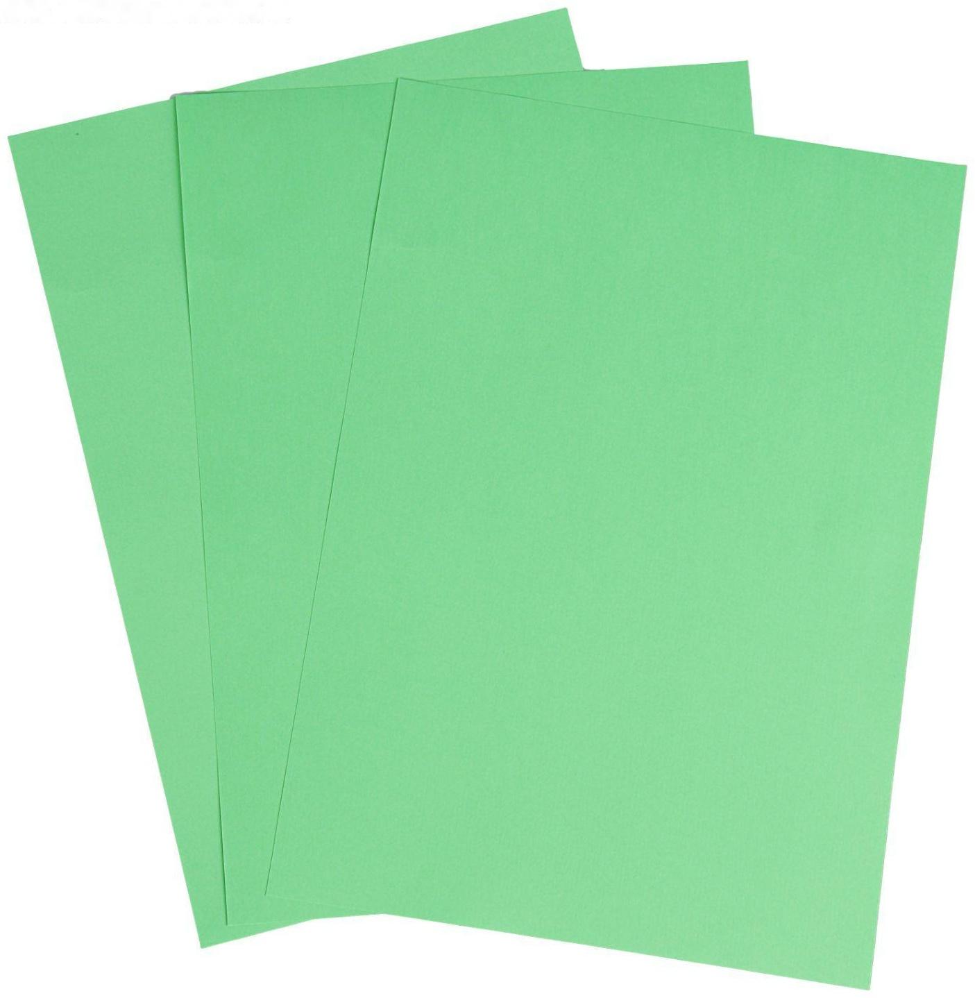 Бумага цветная А4, 100 листов Calligrata Интенсив, зелёная, 80 г/м²