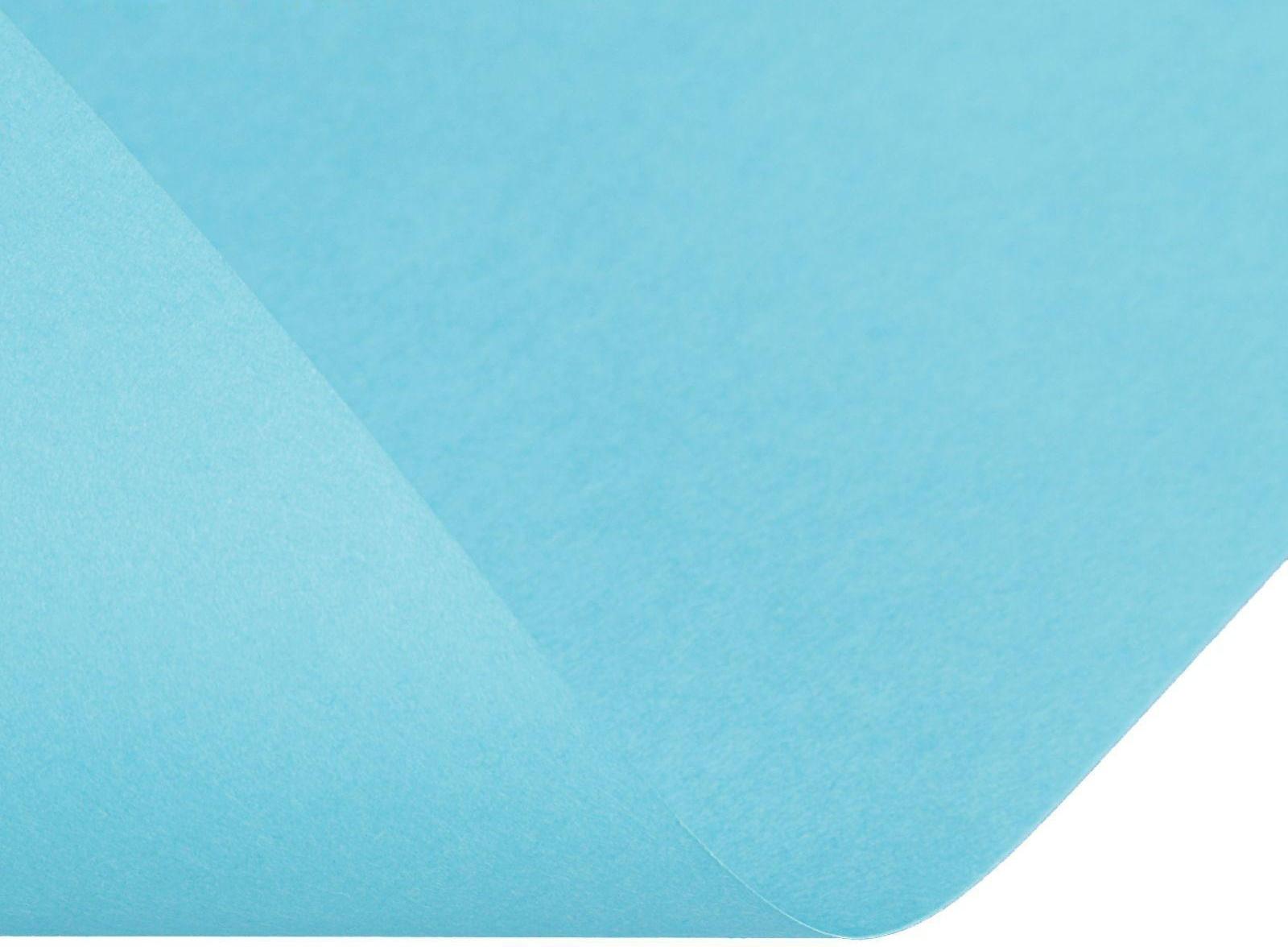 Бумага цветная А4, 50 листов Calligrata Интенсив, голубая, 80 г/м²