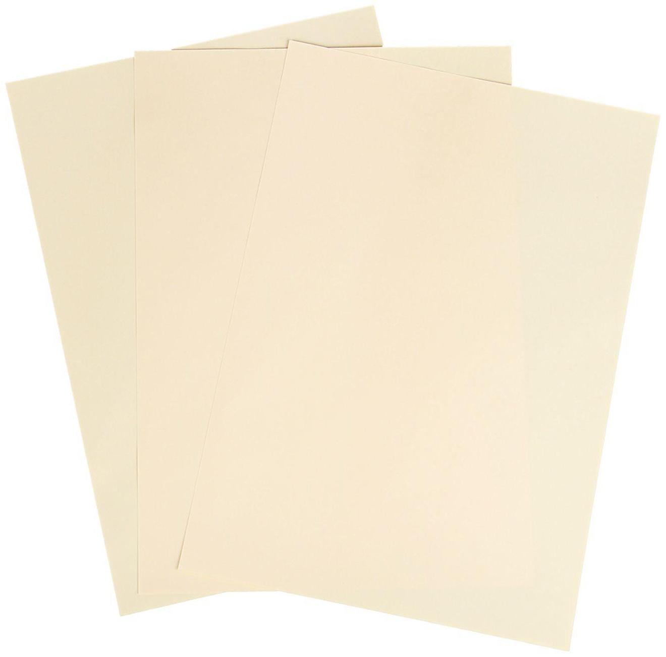 Бумага цветная А4, 50 листов Calligrata Пастель, оранжевая, 80 г/м²