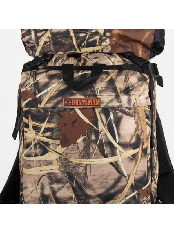 Рюкзак туристический, 40 л, отдел на стяжке, 3 наружных кармана, цвет хаки