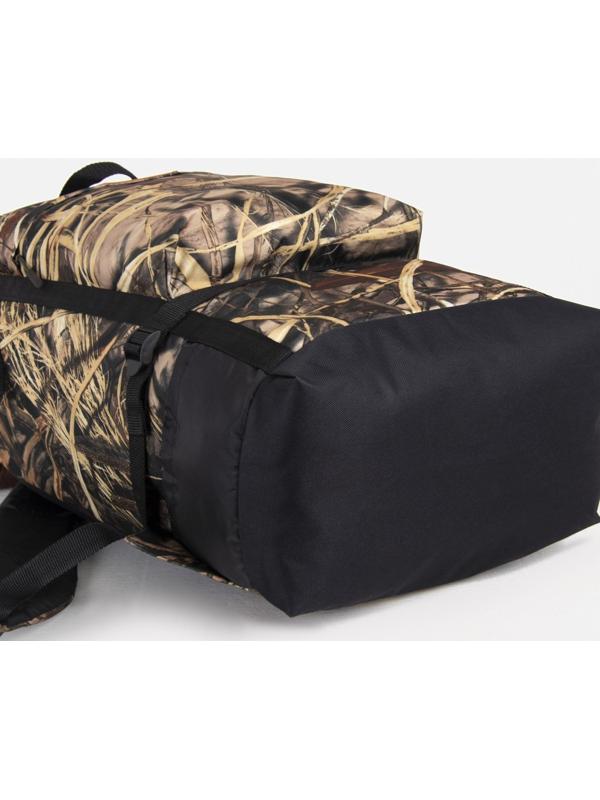 Рюкзак туристический, 40 л, отдел на стяжке, 3 наружных кармана, цвет хаки