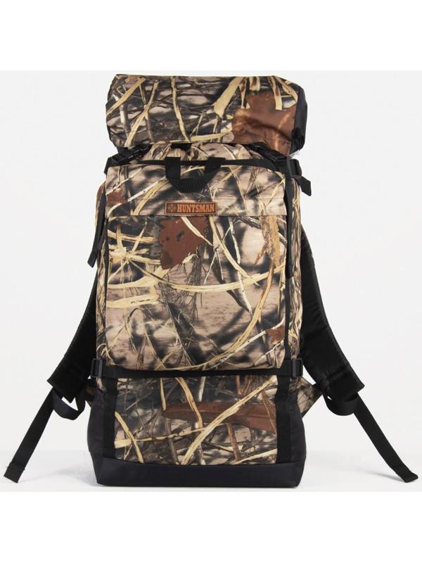 Рюкзак туристический, 40 л, отдел на стяжке, 3 наружных кармана, цвет хаки