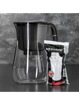 Фильтр-кувшин «Аквафор-Прованс», 4,2 л, цвет чёрный