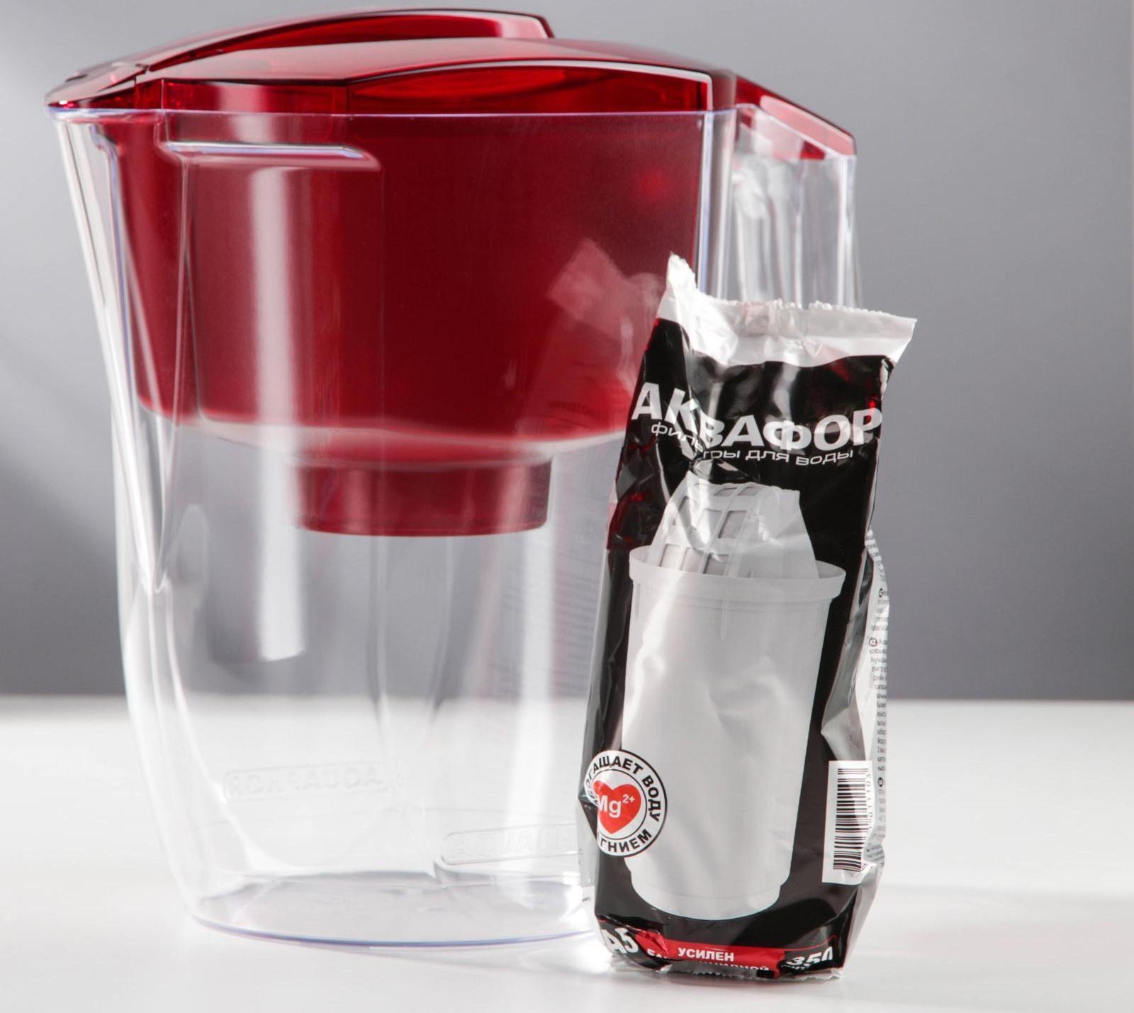 Фильтр-кувшин «аквафор-Гарри», 3,9 л, цвет красный