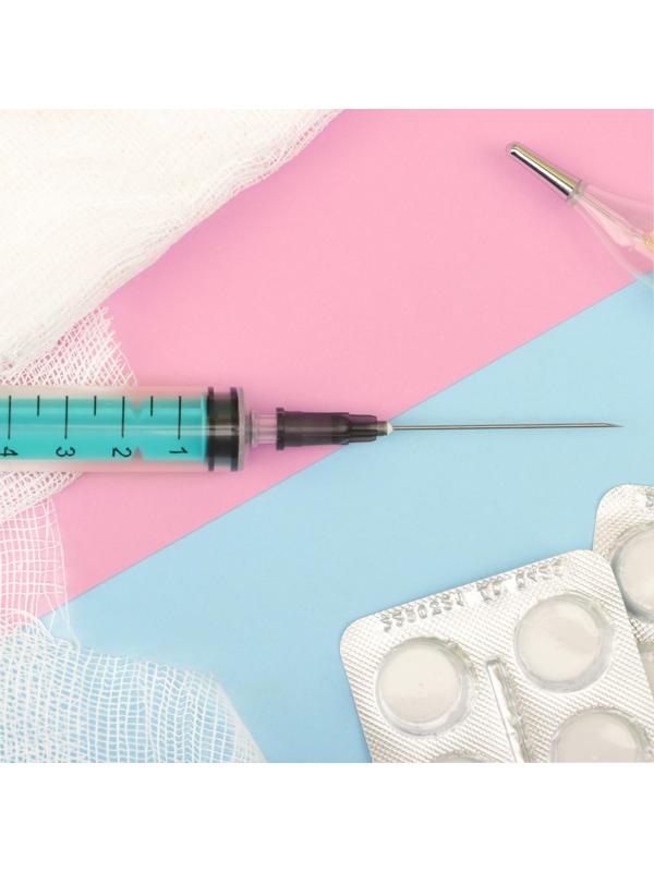 Шприц медицинский трехкомпонентный 5 мл, 22G, 0,7 х 40 мм, МПК Елец, Россия