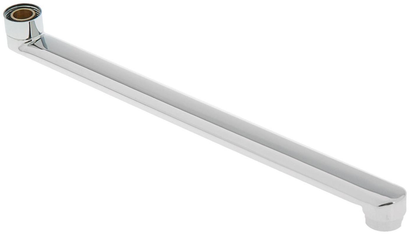 Излив для импортных смесителей, длина 35 см, плоский, диаметр 3/4