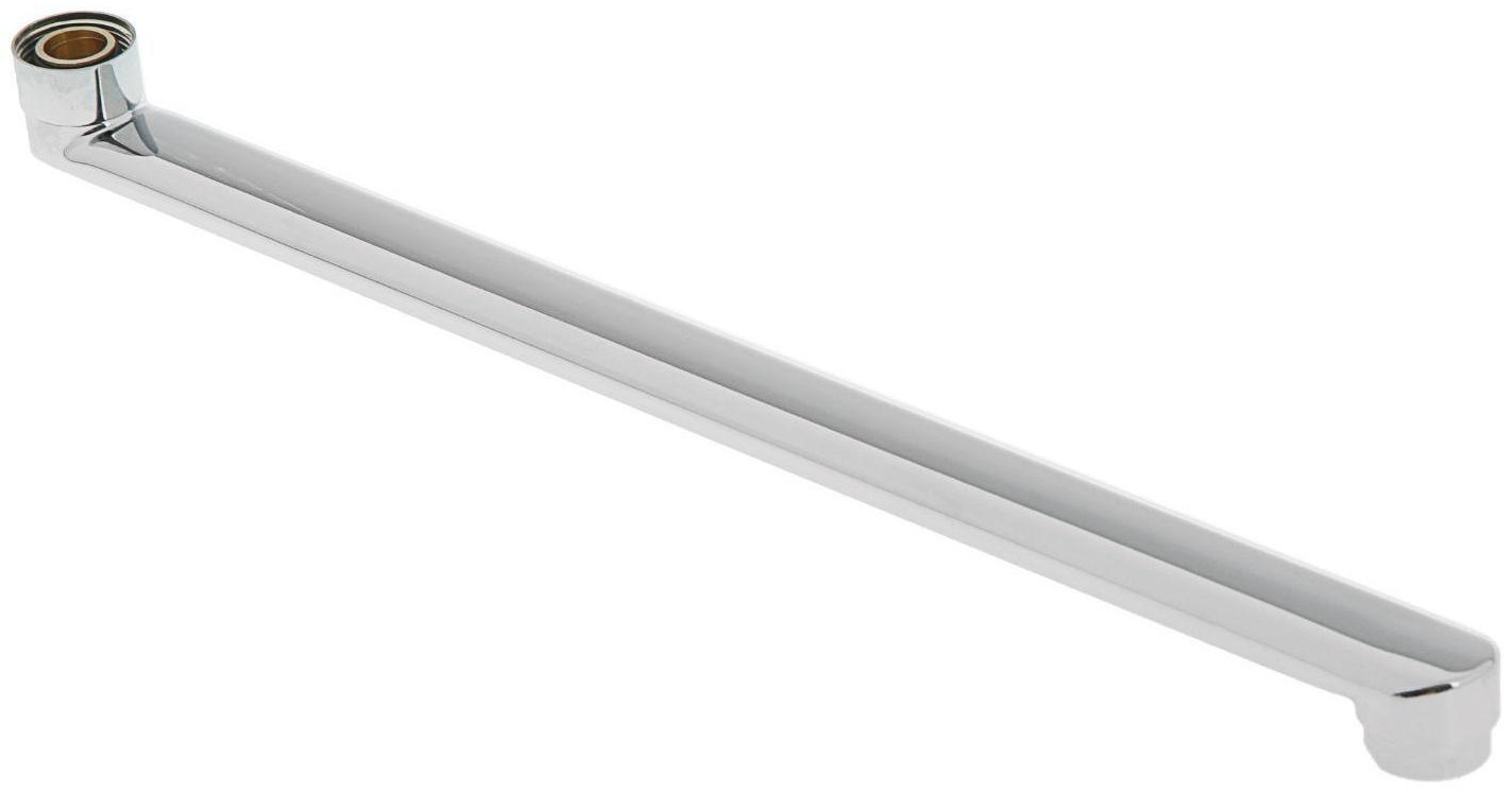 Излив для импортных смесителей, длина 40 см, плоский, диаметр 3/4