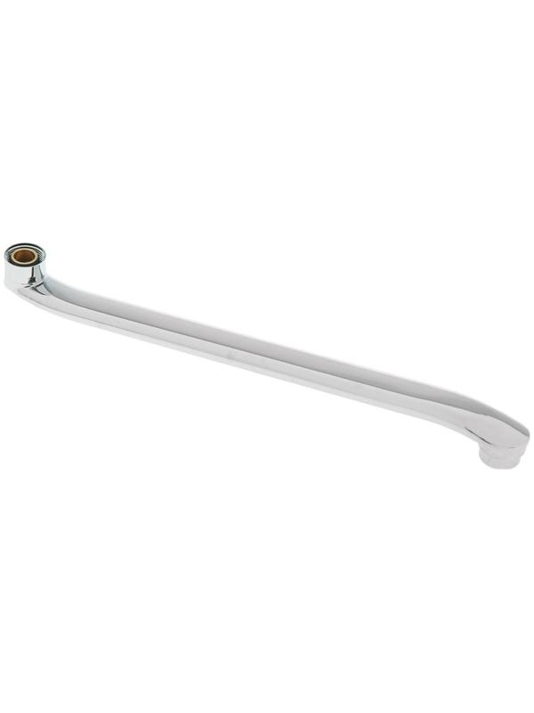 Излив для импортных смесителей, длина 40 см, изогнутый, диаметр 3/4