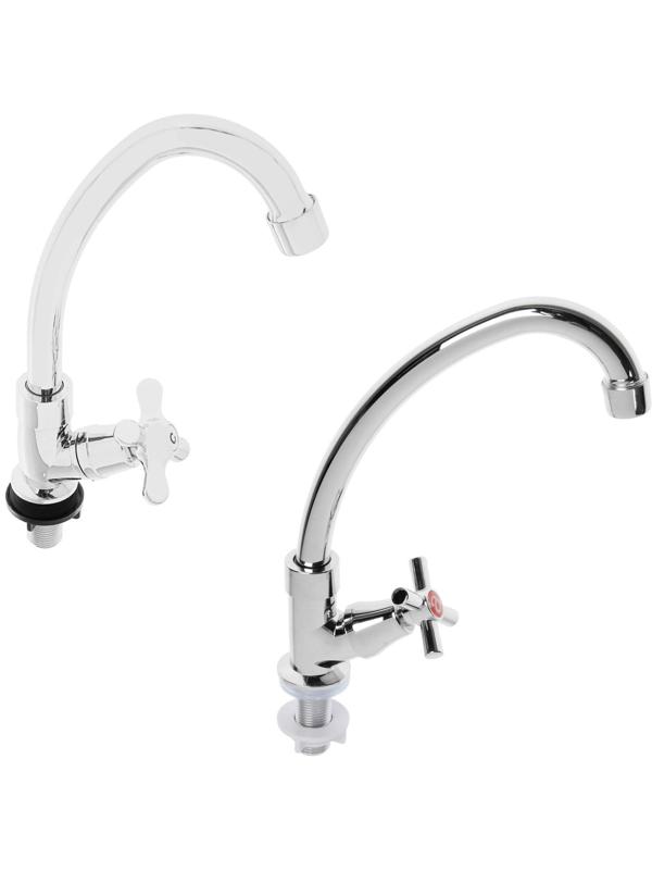 Моносмеситель Omega H-1001МОНО, пластиковый, хром