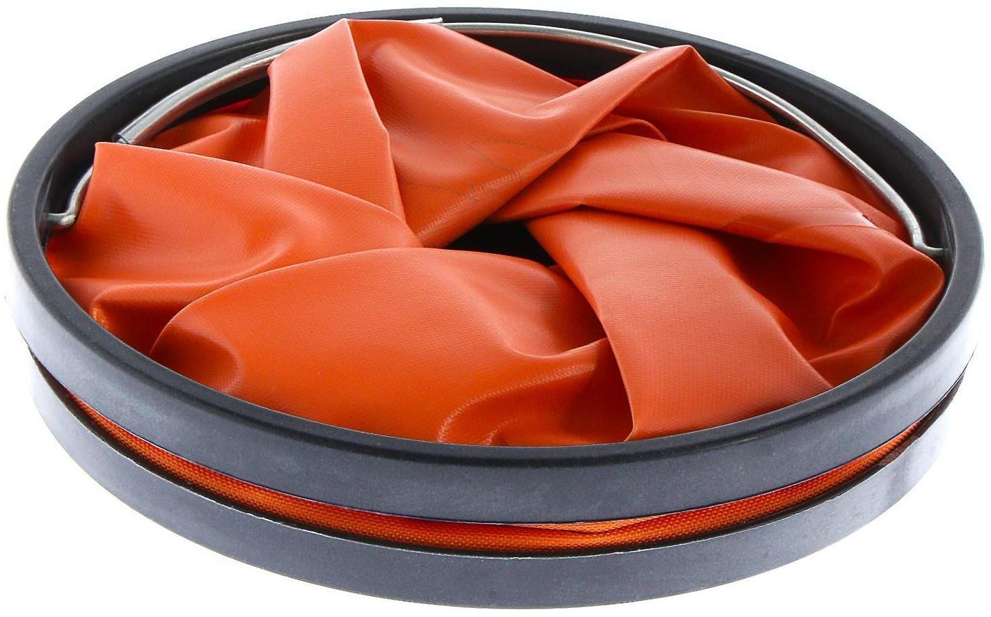 Ведро-трансформер Airline компактное оранжевое 11л AB-O-02