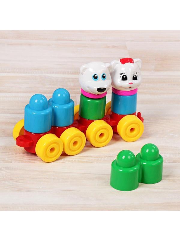 Конструктор «Колобок и компания», 25 деталей