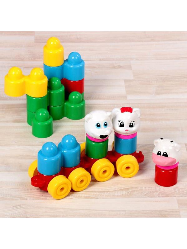 Конструктор «Колобок и компания», 25 деталей