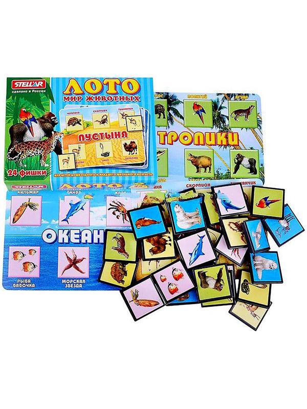 Лото «Мир животных»