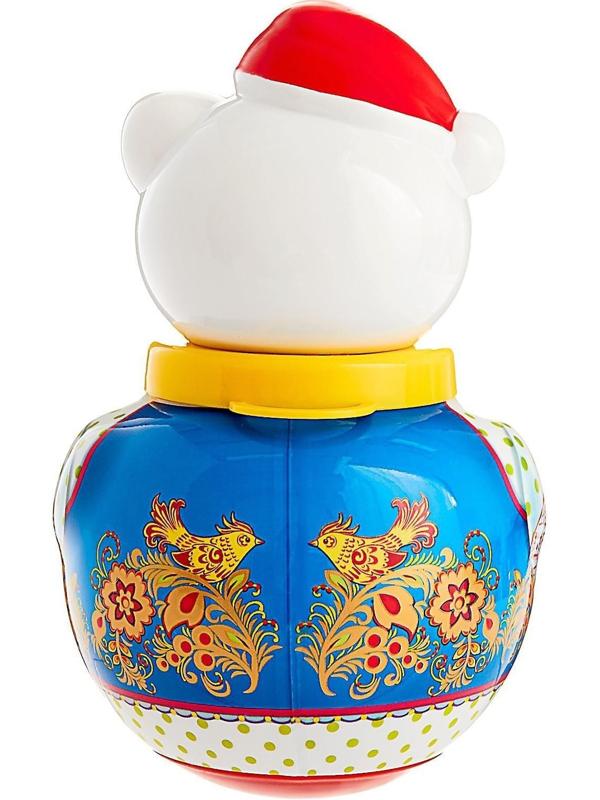 Неваляшка малая Белый медведь «Тёма», МИКС