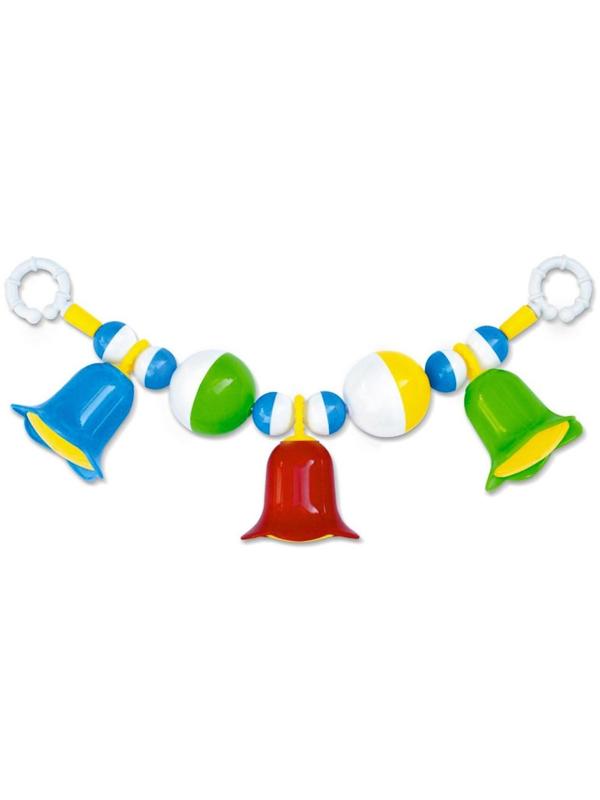 Погремушка-растяжка на коляску/кроватку «Колокольчики»