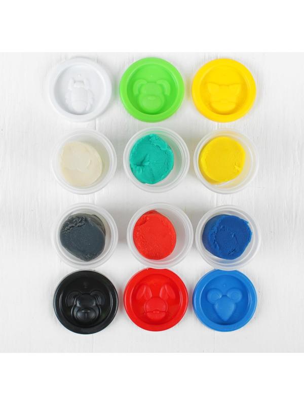 Набор для детского творчества «Тесто-пластилин», 6 цветов по 50 г