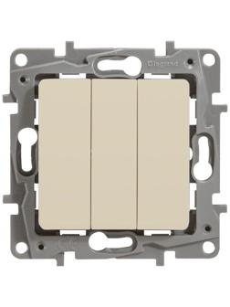 Механизм выключателя 3-кл. СП Legrand 