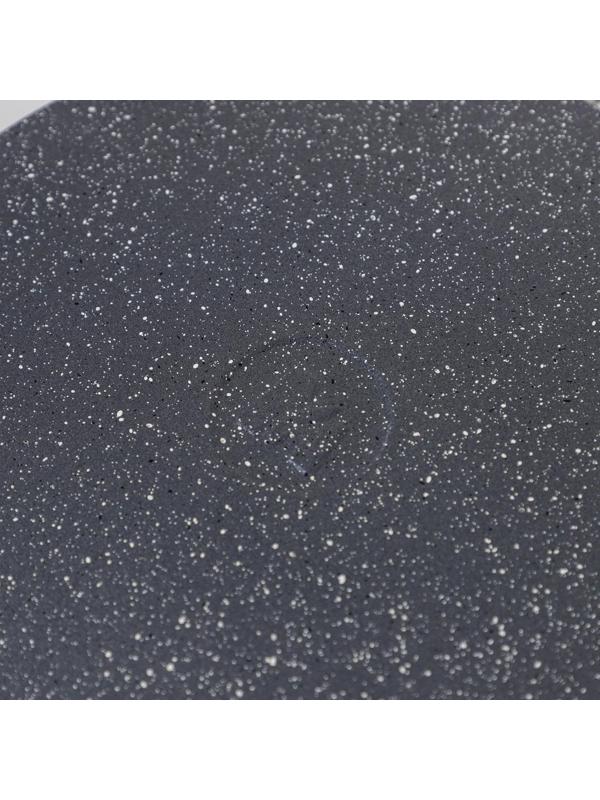 Сковорода «Гранит», d=26 см, съёмная ручка, антипригарное покрытие, цвет серый