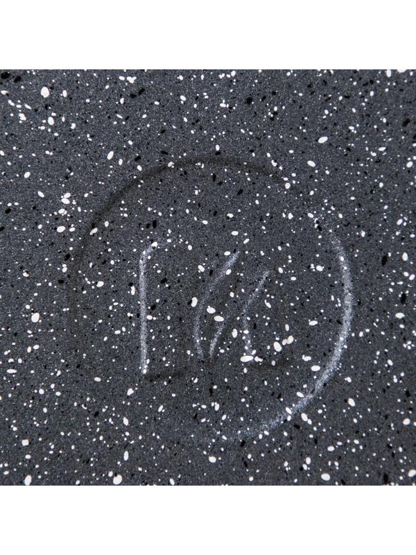 Сковорода «Гранит», d=28 см, съёмная ручка, антипригарное покрытие, цвет серый