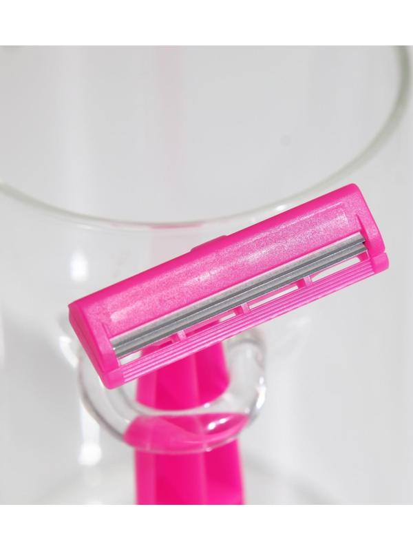 Бритвенные станки одноразовые Rapira Berry, 2 лезвия, 5 шт