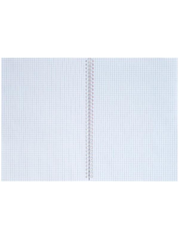 Тетрадь А4, 96 листов в клетку на гребне 