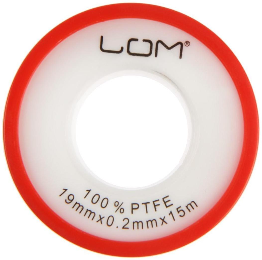 Лента ФУМ ЛОМ 19 мм x 0.2 мм x 15 м