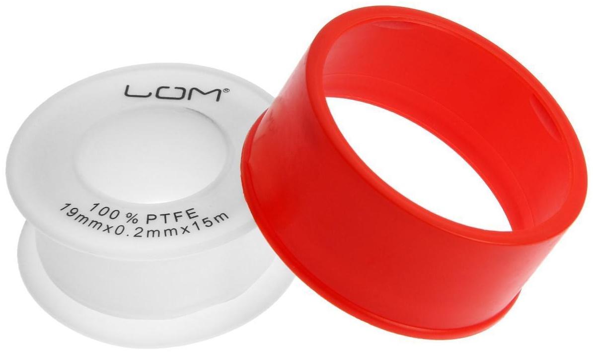 Лента ФУМ ЛОМ 19 мм x 0.2 мм x 15 м