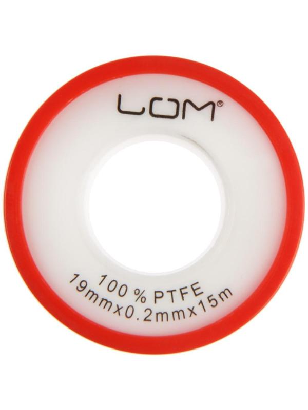 Лента ФУМ ЛОМ 19 мм x 0.2 мм x 15 м