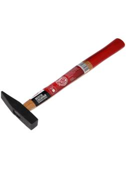 Молоток слесарный ЛОМ, квадратный боек, деревянная рукоятка, 200 г