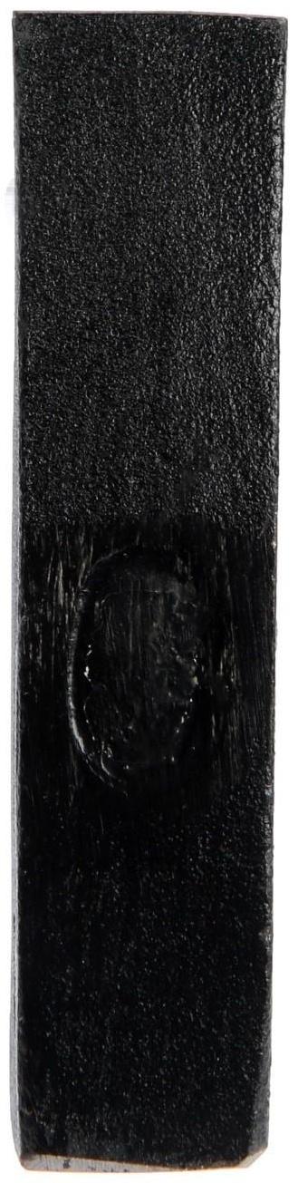 Молоток слесарный ЛОМ, квадратный боек, деревянная рукоятка, 400 г