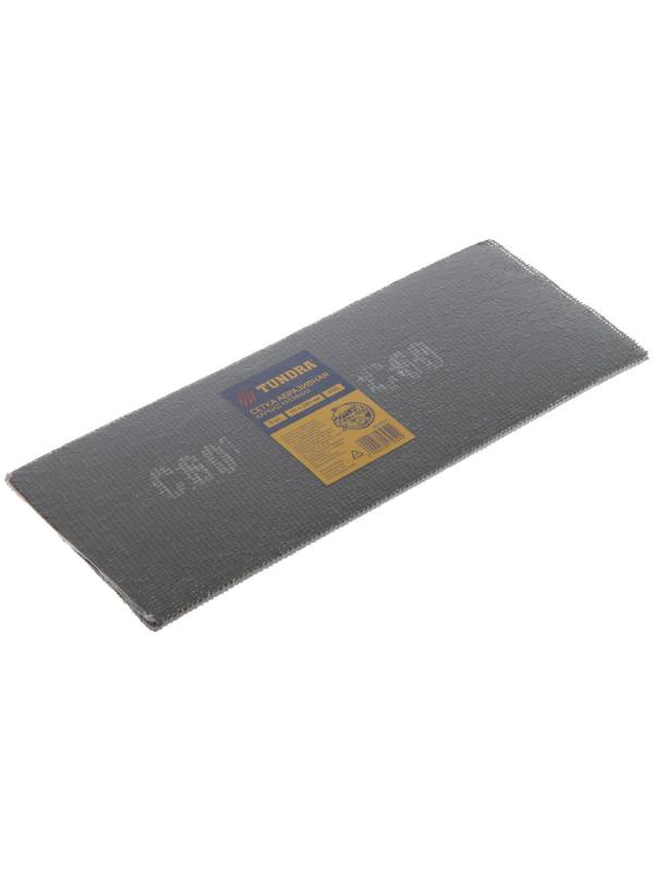 Сетка абразивная ТУНДРА PRO, водостойкая, карбид кремния, 115 х 280 мм, Р60, 5 шт.