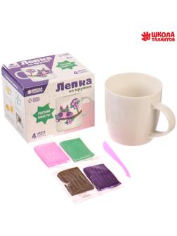 Кружка для декорирования полимерной глиной «Сова», 300 мл.