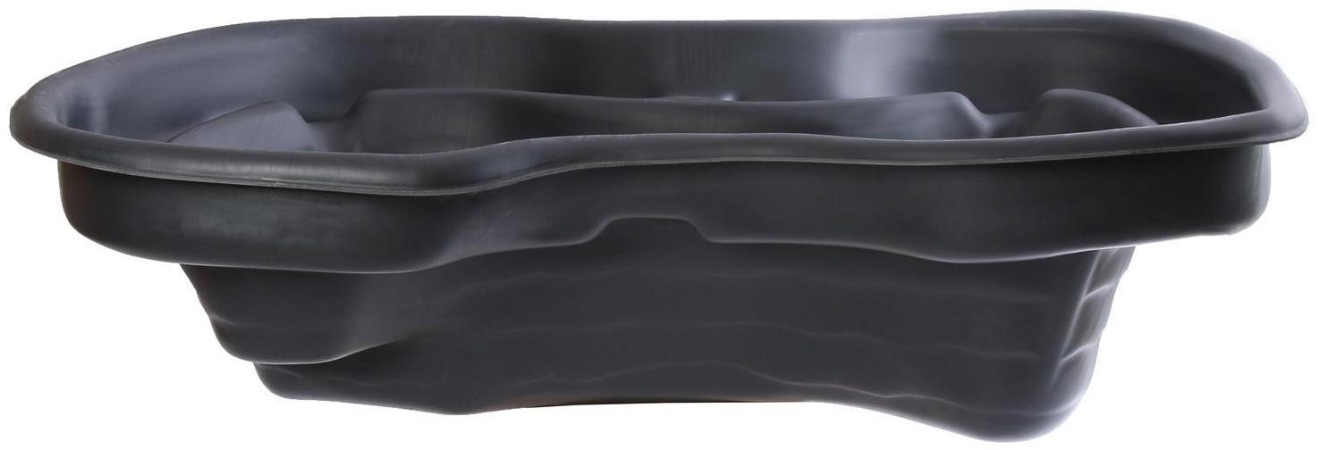 Пруд садовый пластиковый, 400 л, чёрный