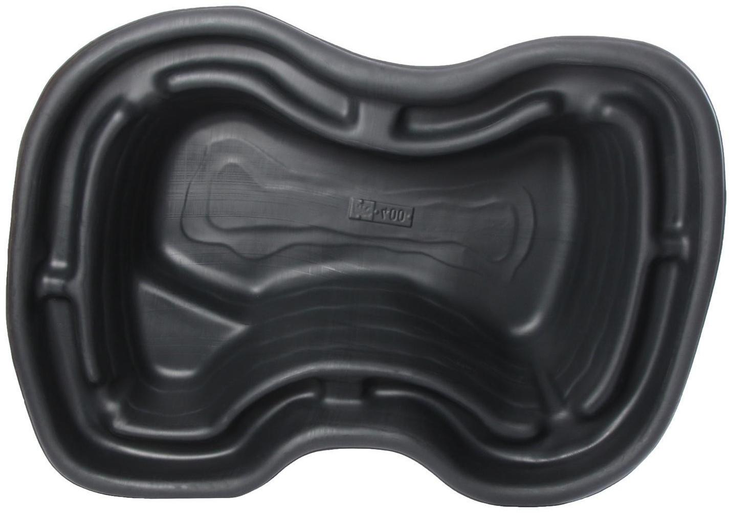 Пруд садовый пластиковый, 400 л, чёрный