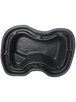 Пруд садовый пластиковый, 400 л, чёрный