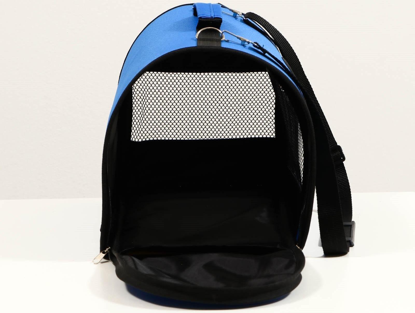 Сумка-переноска с 2 входами, 40 х 25 х 28 см, синяя