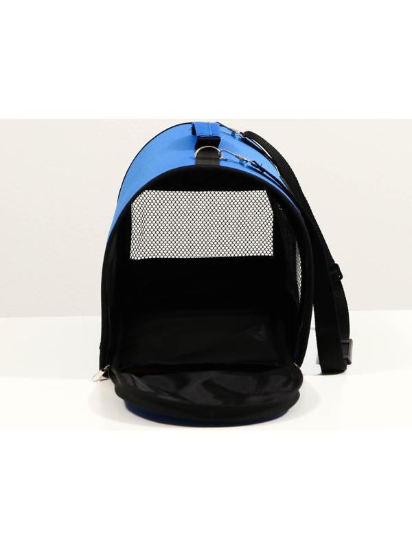 Сумка-переноска с 2 входами, 40 х 25 х 28 см, синяя