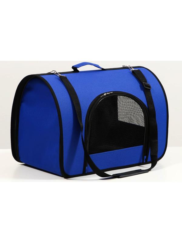 Сумка-переноска с 2 входами, 49 х 30 х 35 см, синяя