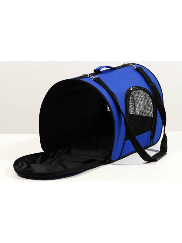 Сумка-переноска с 2 входами, 49 х 30 х 35 см, синяя