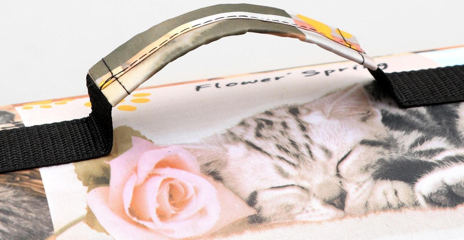 Сумка-переноска с принтом, 40 х 25 х 28 см микс