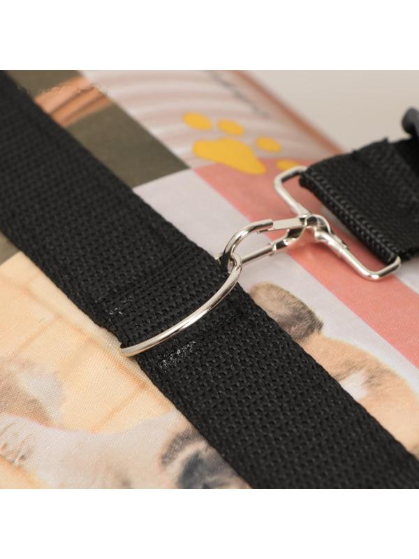 Сумка-переноска с принтом, 49 х 30 х 35 см  микс