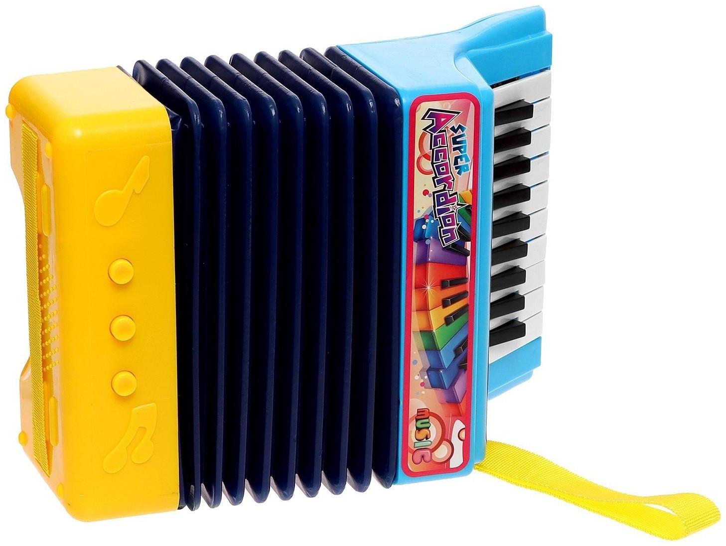 Музыкальная игрушка «Гармонь», звуковые эффекты, МИКС