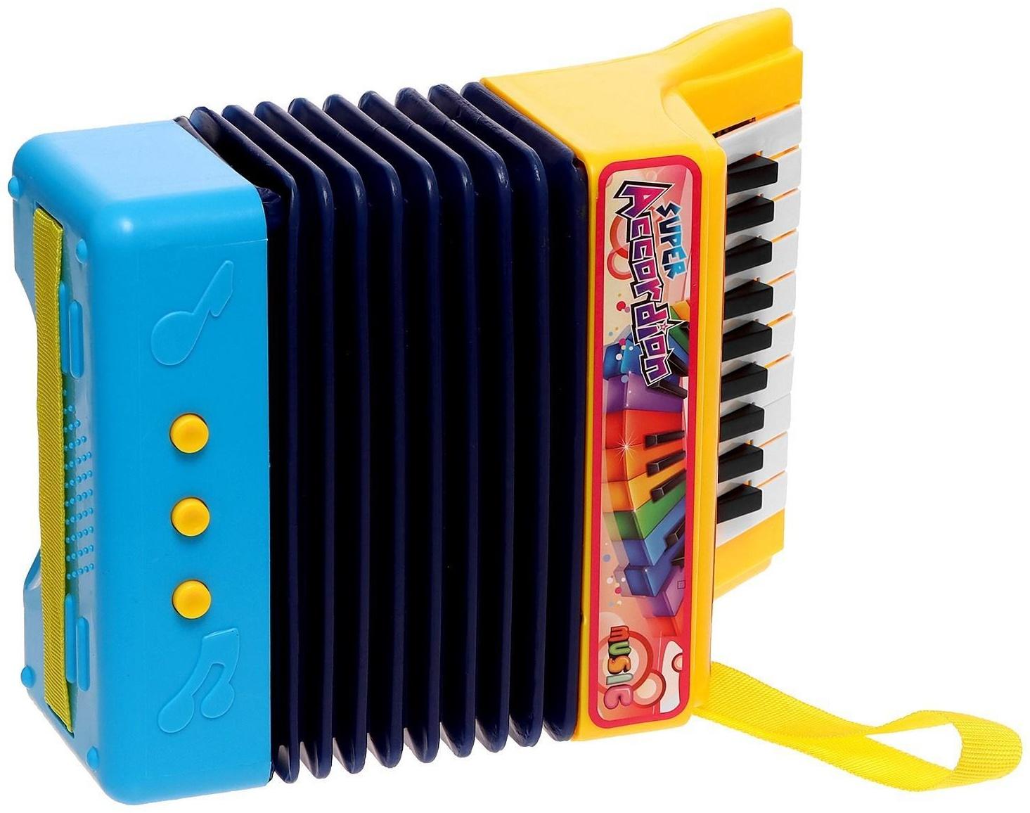 Музыкальная игрушка «Гармонь», звуковые эффекты, МИКС