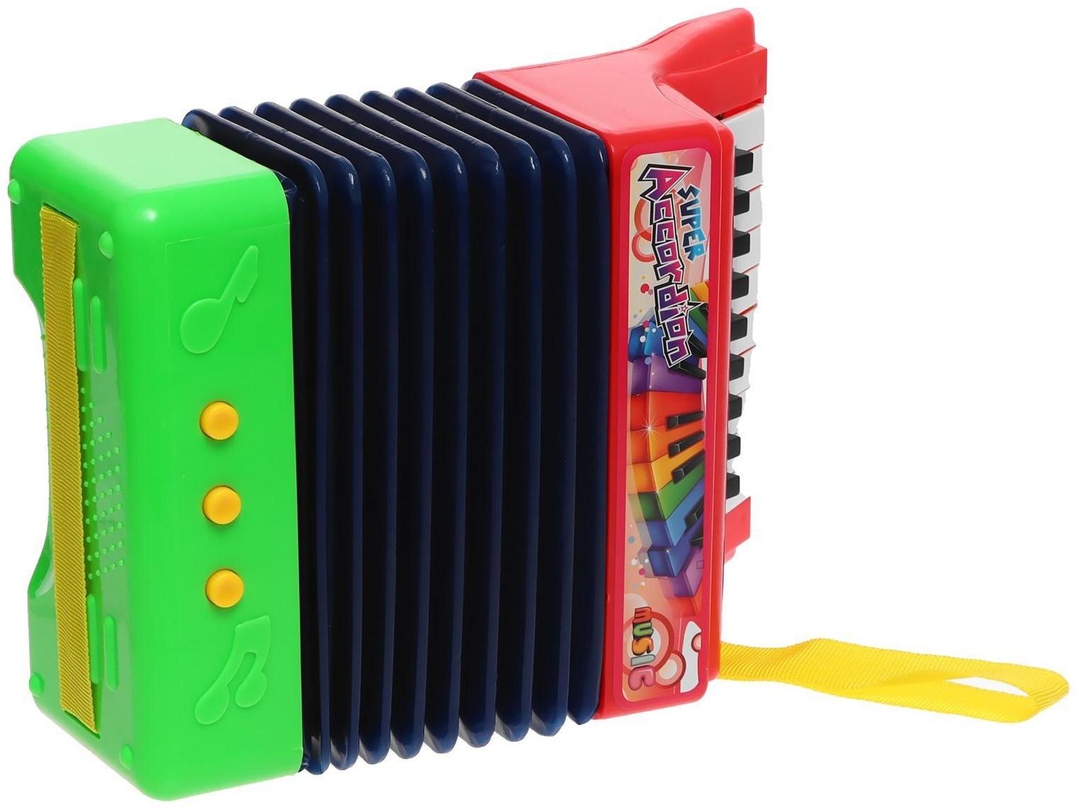 Музыкальная игрушка «Гармонь», звуковые эффекты, МИКС