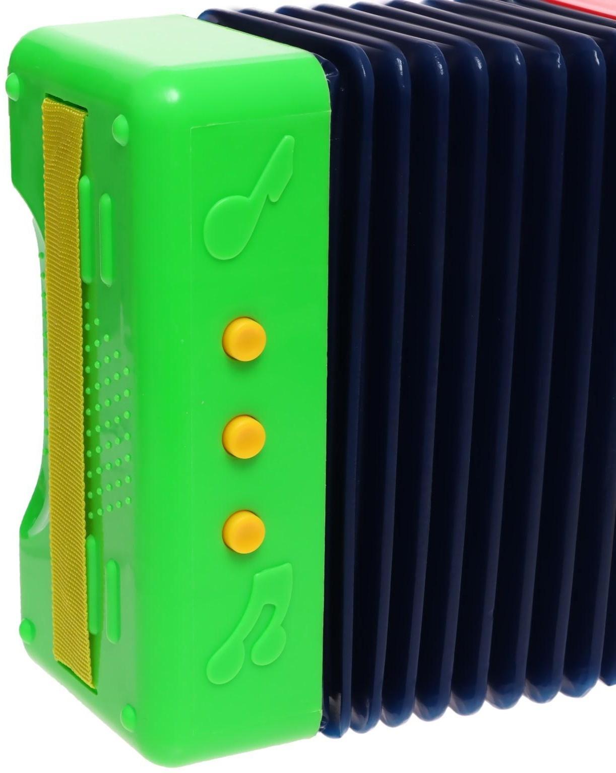 Музыкальная игрушка «Гармонь», звуковые эффекты, МИКС