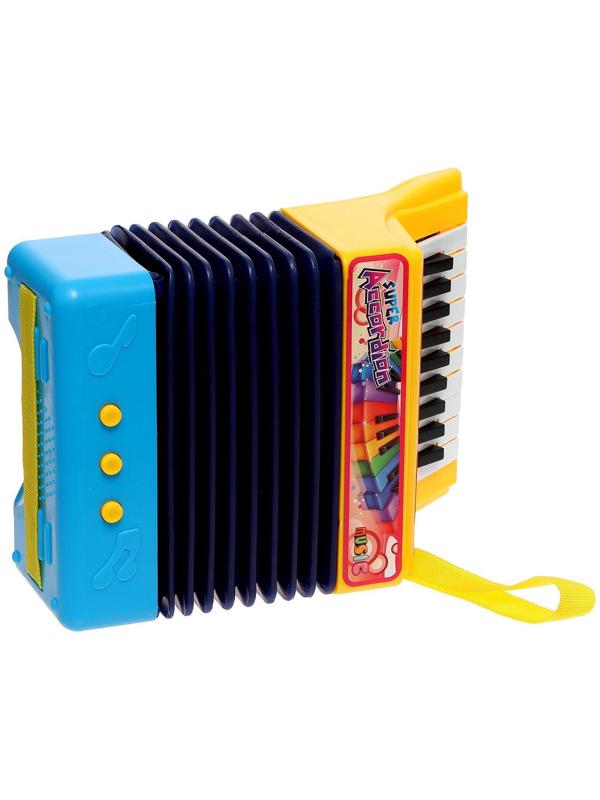 Музыкальная игрушка «Гармонь», звуковые эффекты, МИКС